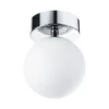 Plafón LED Paulmann Gove de 1 luz, cromado, 5 W