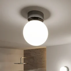 Plafón LED Paulmann Gove de 1 luz, cromado, 5 W
