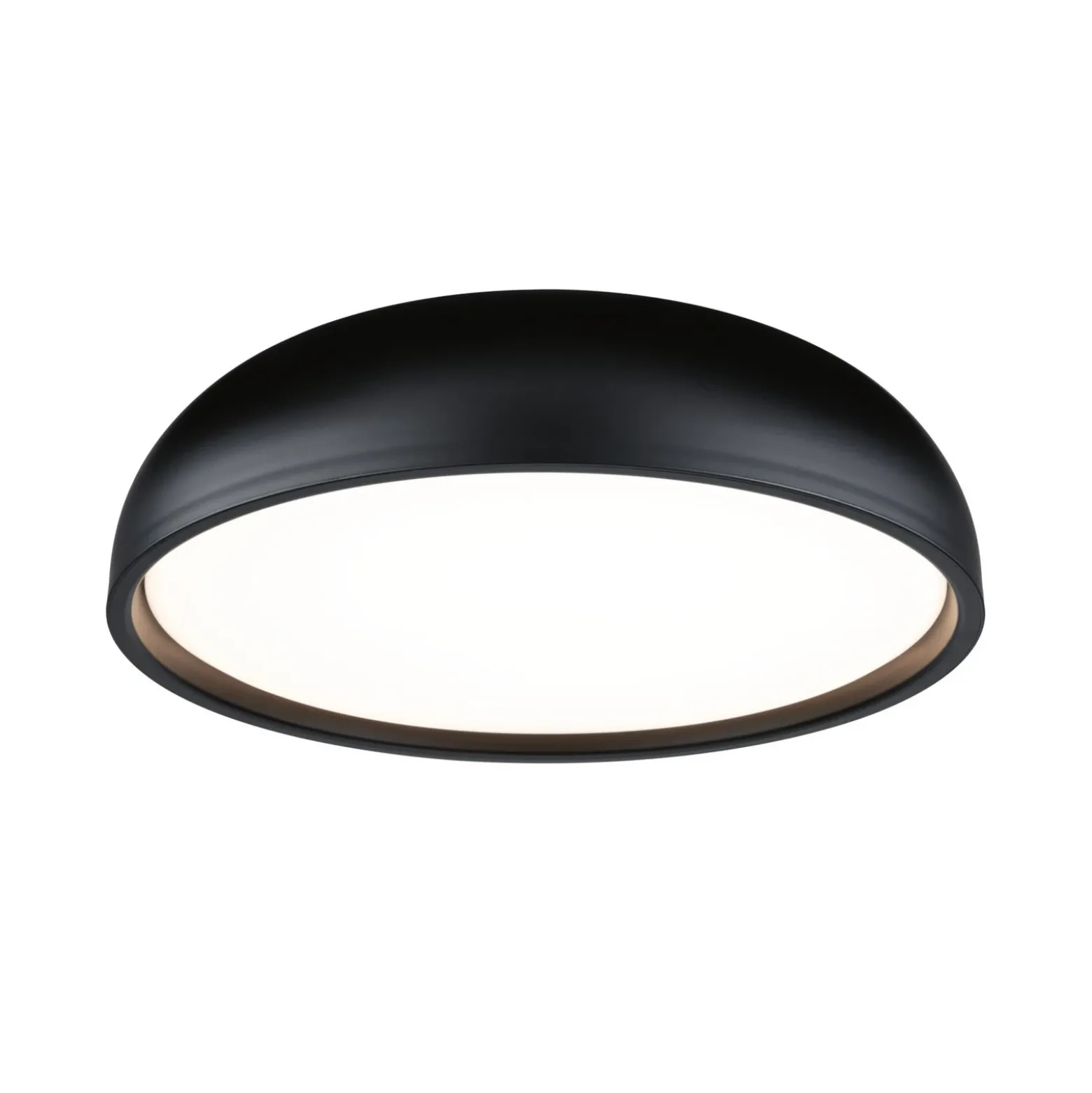 Plafón LED Paulmann Oka IP44 CCT negro