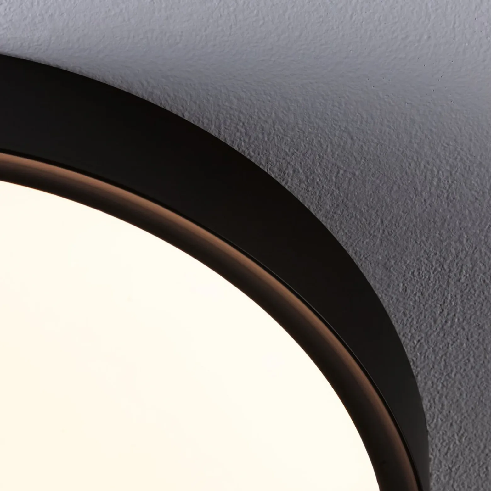 Plafón LED Paulmann Tega IP44 CCT negro
