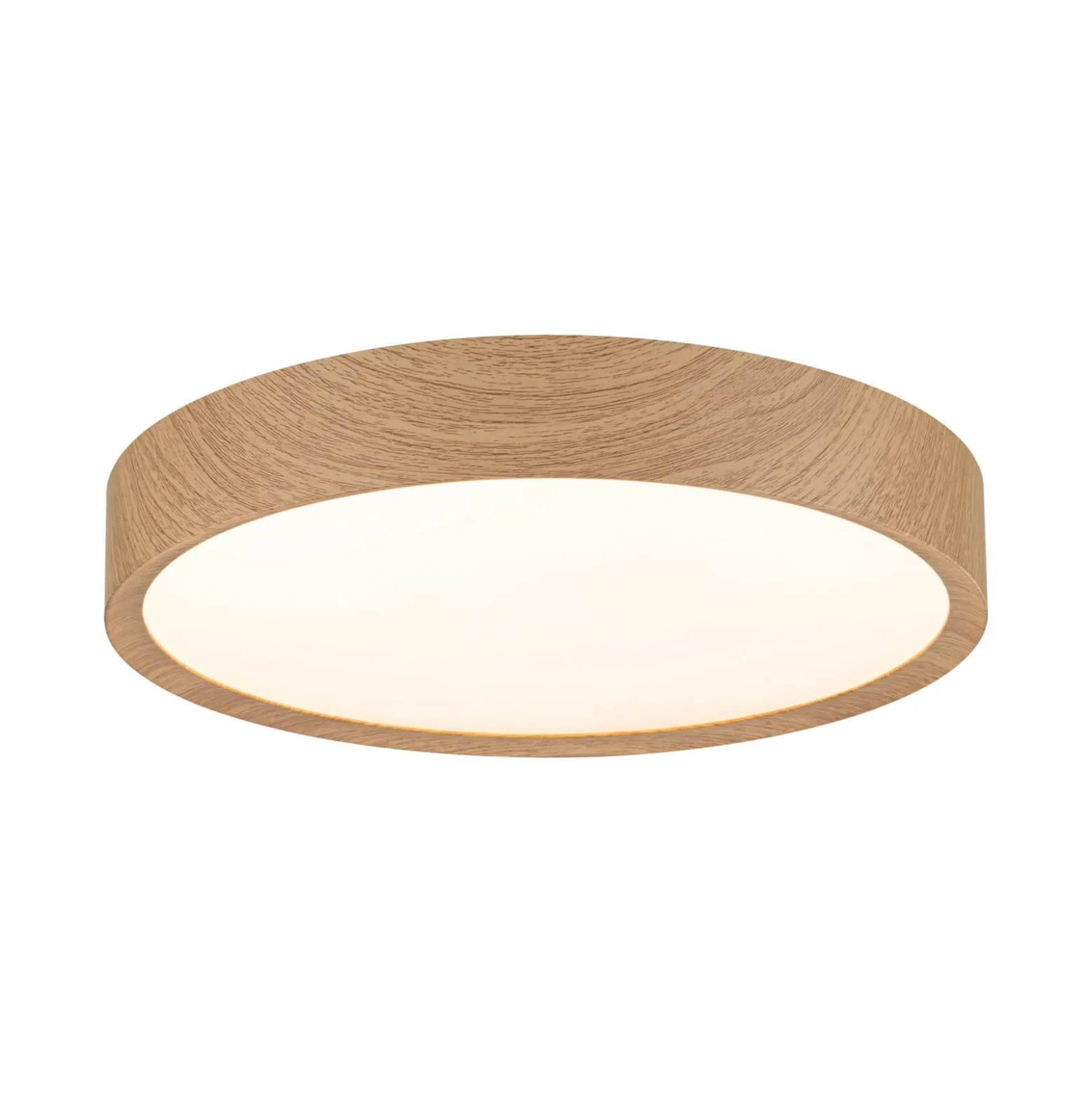 Plafón LED Paulmann Tega IP44 CCT madera