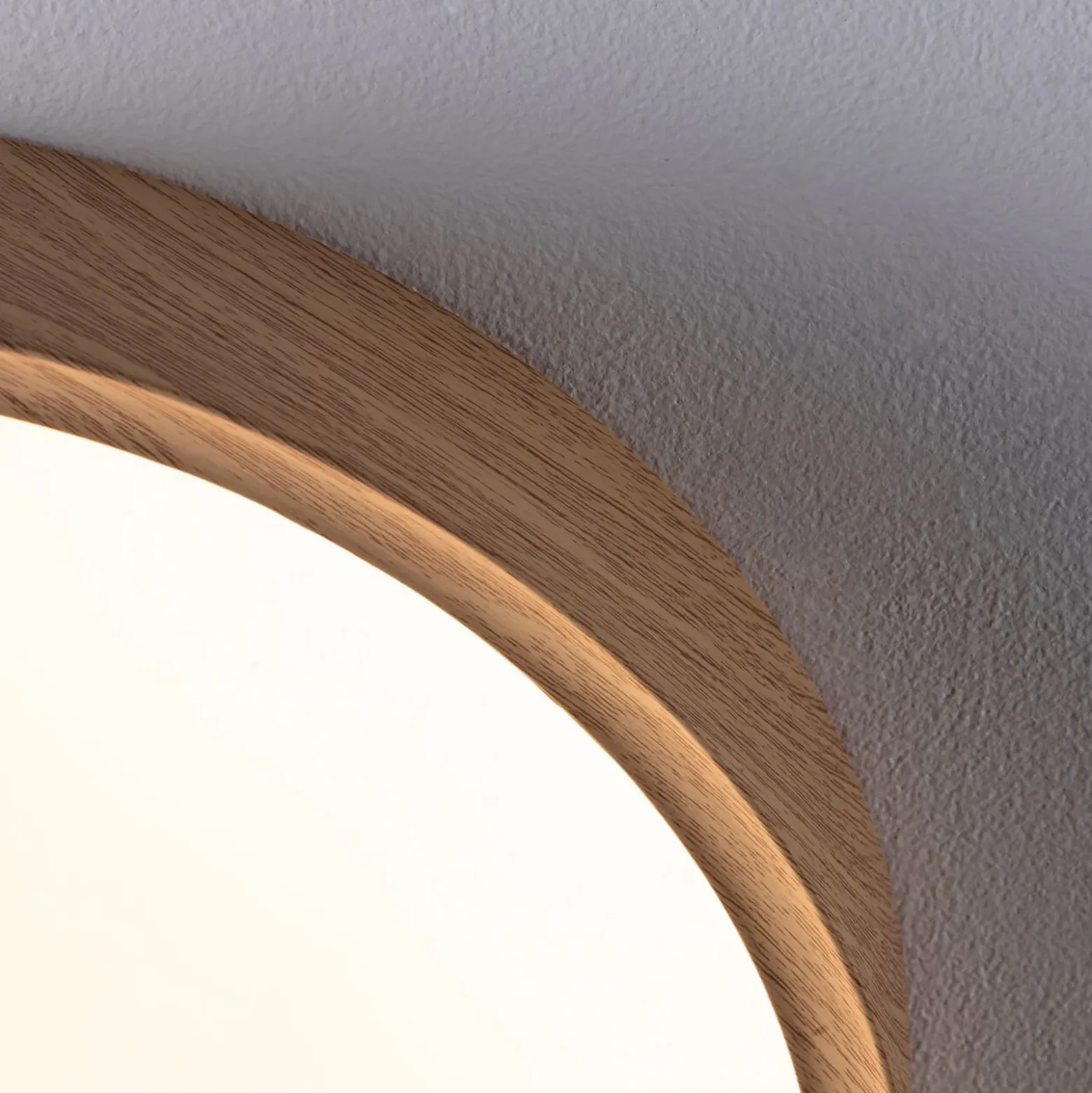 Plafón LED Paulmann Tega IP44 CCT madera