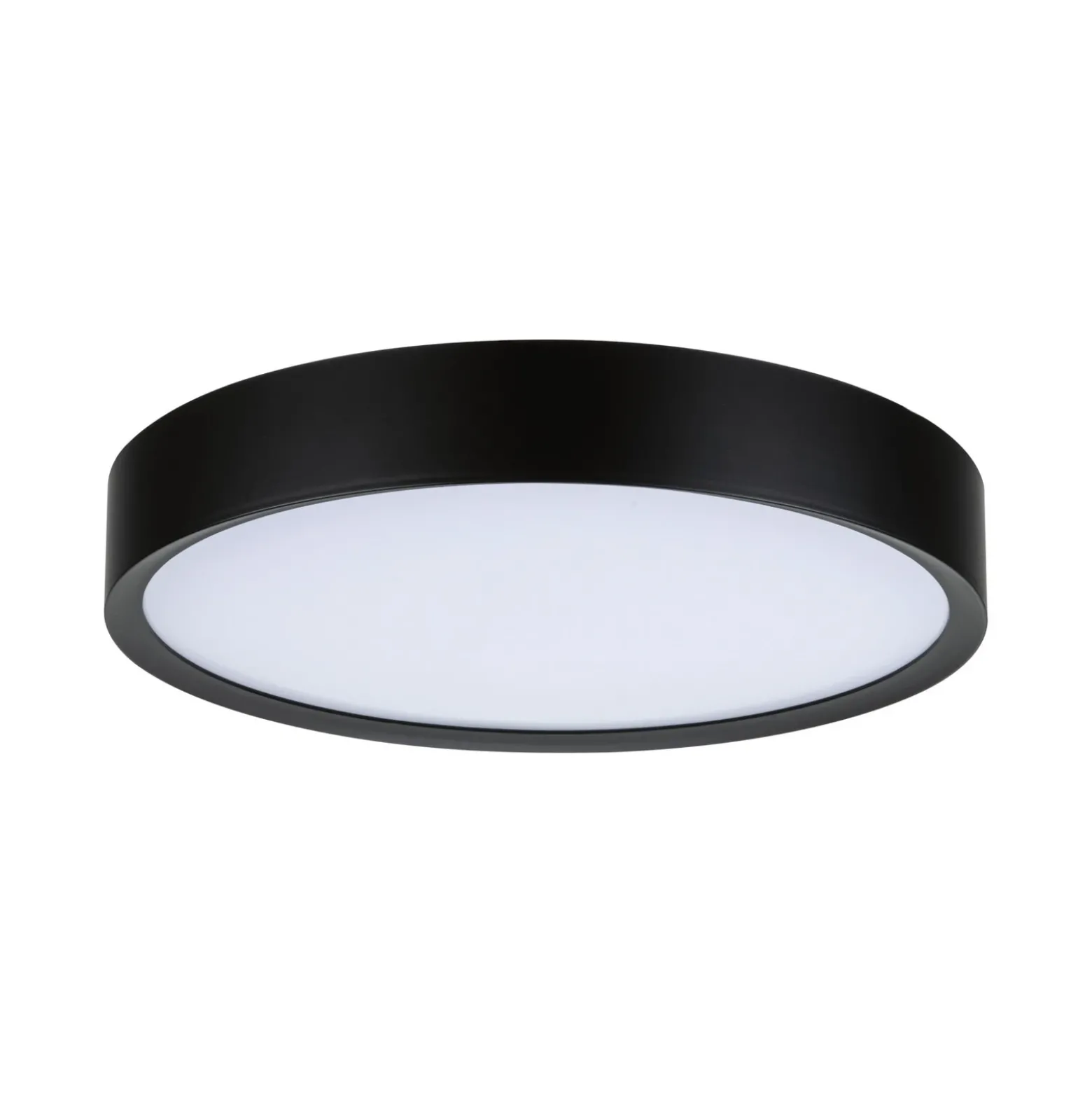Plafón LED Paulmann Tega IP44 CCT negro