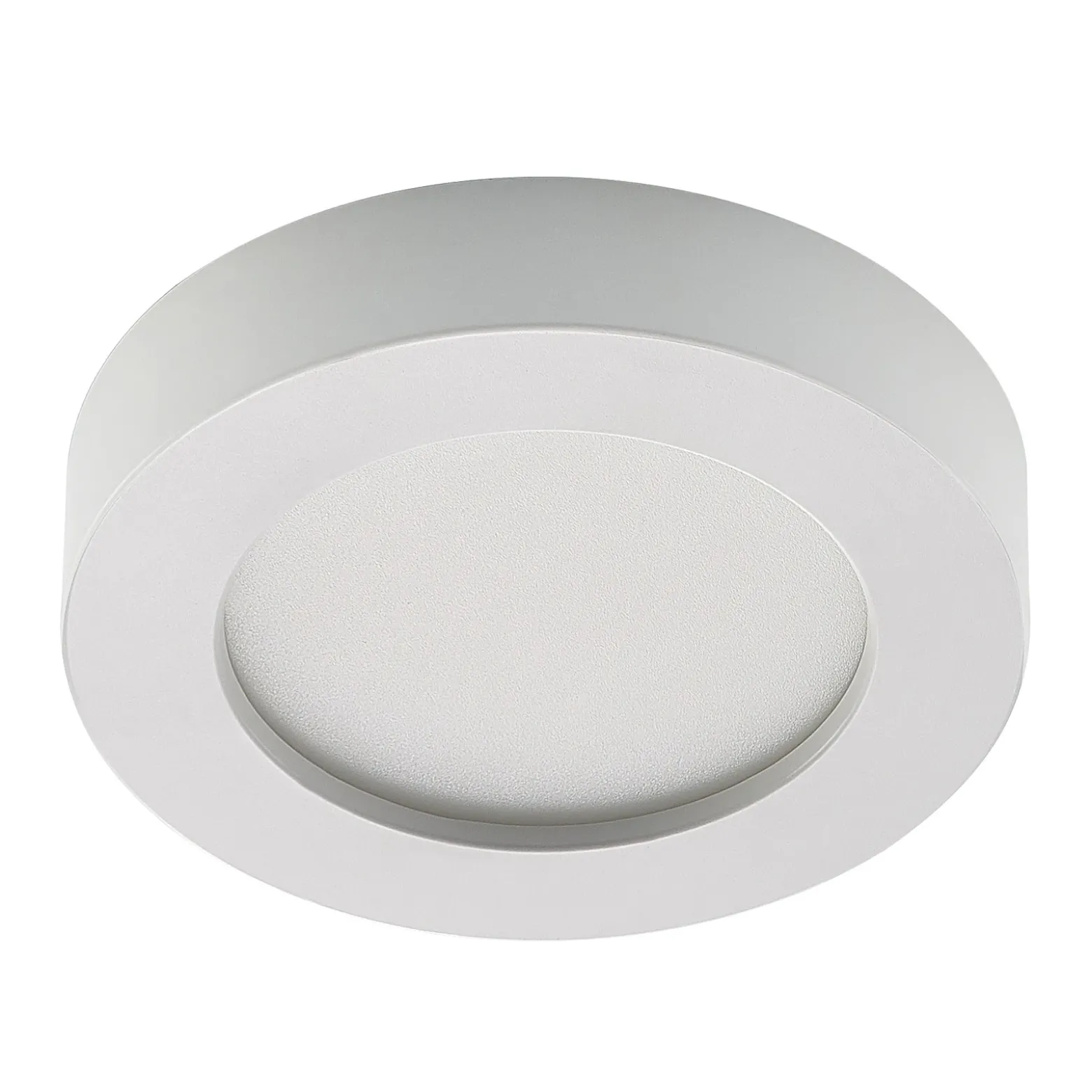 Plafón LED PRIOS Edwina, blanco, 18 cm, CCT, IP44