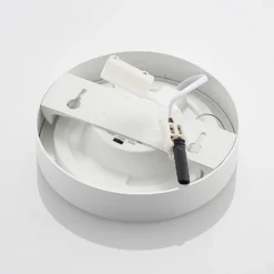 Plafón LED PRIOS Edwina, blanco, 18 cm, CCT, IP44