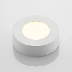 Plafón LED PRIOS Edwina, blanco, 12 cm, CCT, IP44