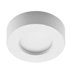 Plafón LED PRIOS Edwina, blanco, 12 cm, CCT, IP44