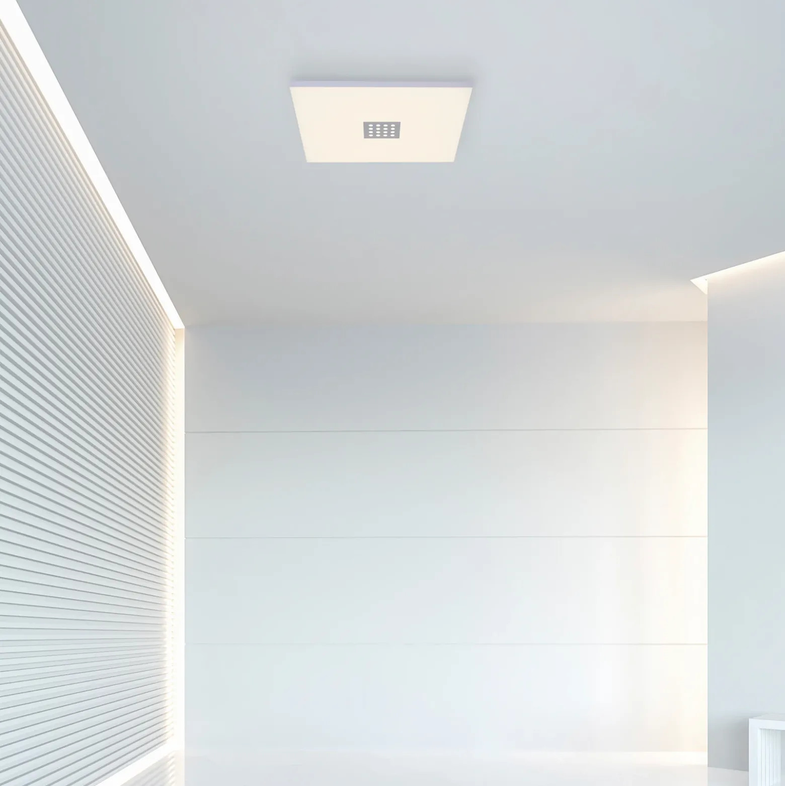 Plafón LED PURE Neo, 45 cm, aluminio, CCT, control remoto