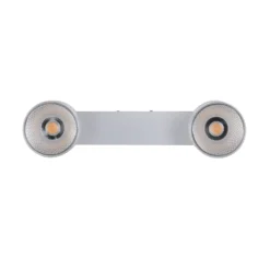 Plafón LED PURE Nola, con 2 luces, blanco