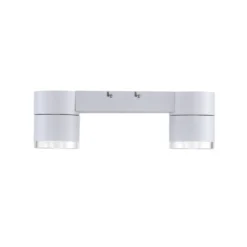 Plafón LED PURE Nola, con 2 luces, blanco