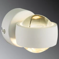 Plafón LED Randi en blanco