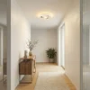 Plafón LED Rebeka de Lindby, Ø 50 cm, CCT, control remoto