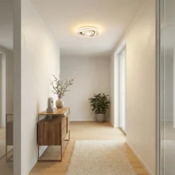 Plafón LED Rebeka de Lindby, Ø 50 cm, CCT, control remoto