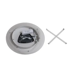Plafón LED Rebeka de Lindby, Ø 70 cm, CCT, control remoto