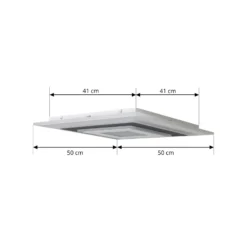 Plafón LED Rebeka de Lindby, 50 x 50 cm, CCT, atenuable