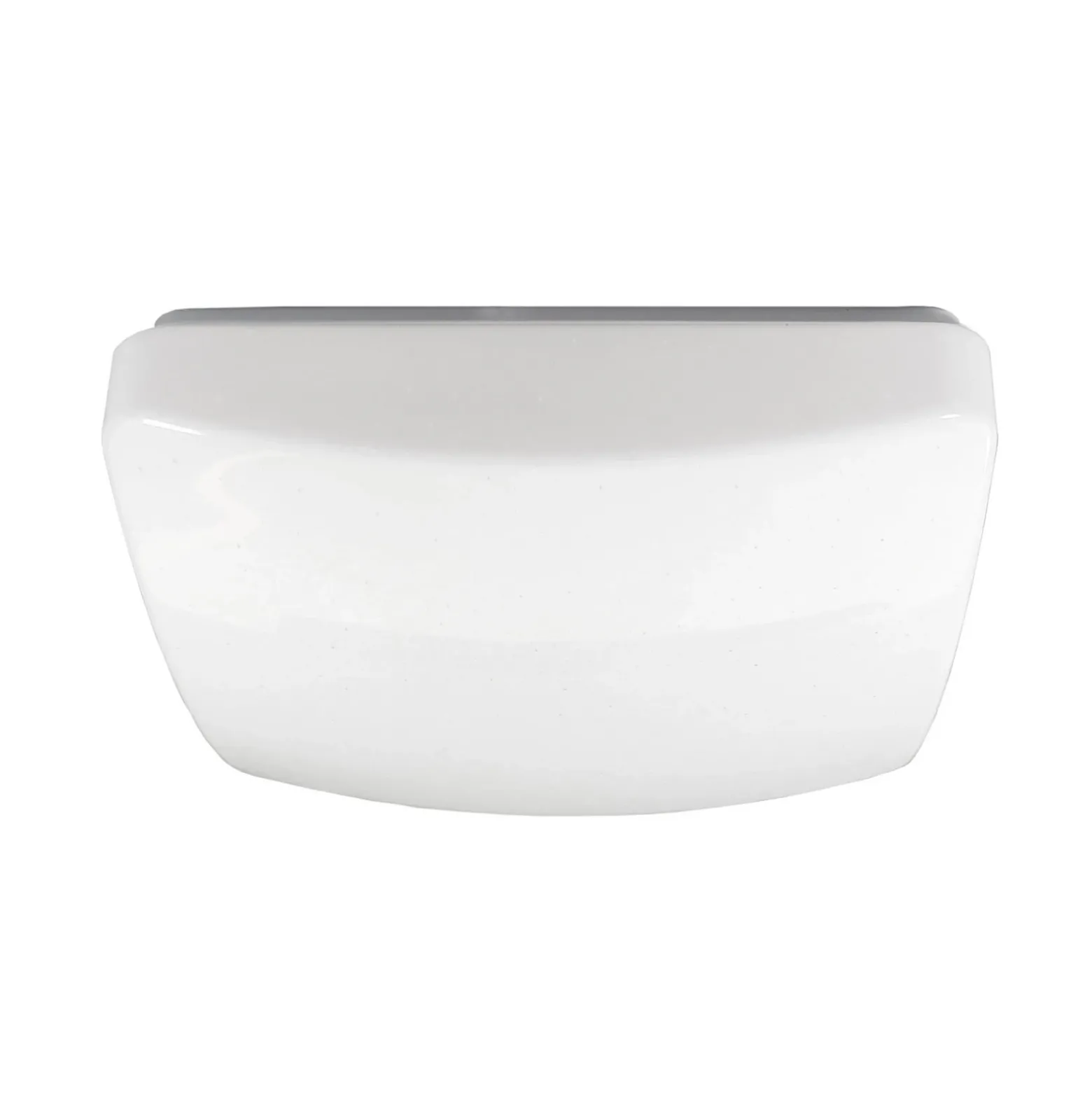 Plafón LED Reva 30 Square, blanco, plástico, acero