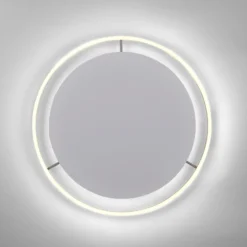 Plafón LED Ritus, Ø 58,5cm, aluminio