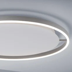Plafón LED Ritus, Ø 58,5cm, aluminio