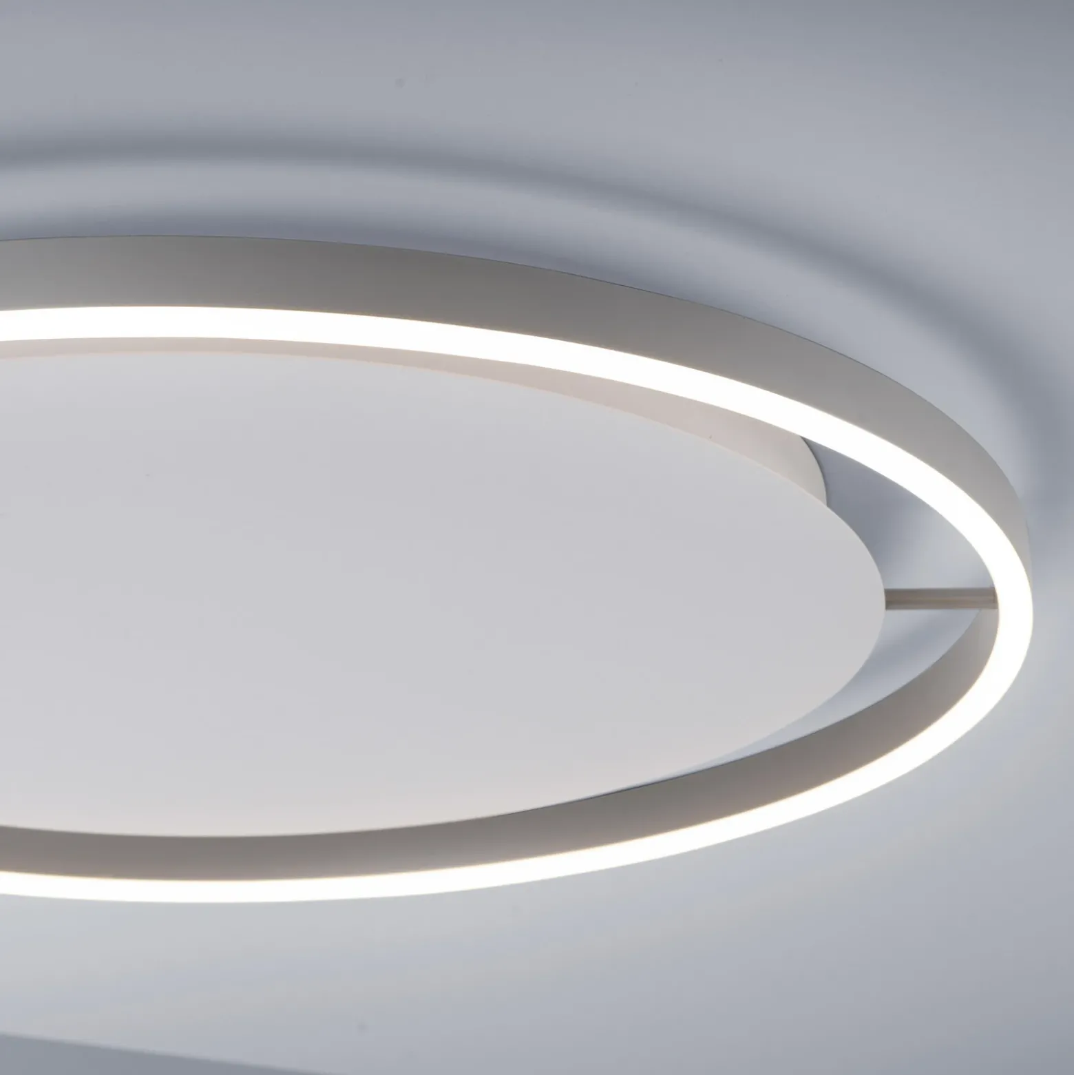 Plafón LED Ritus, Ø 58,5cm, aluminio