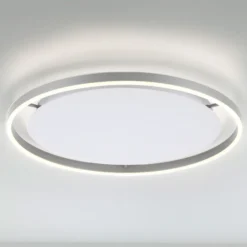 Plafón LED Ritus, Ø 58,5cm, aluminio