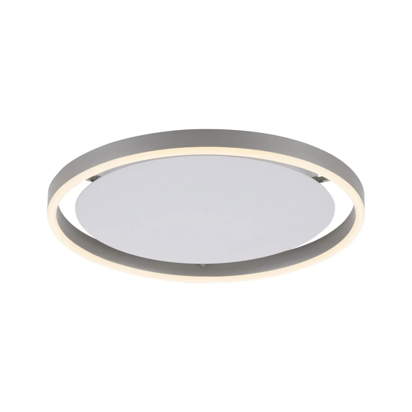 Plafón LED Ritus, Ø 39,3 cm, aluminio, atenuable