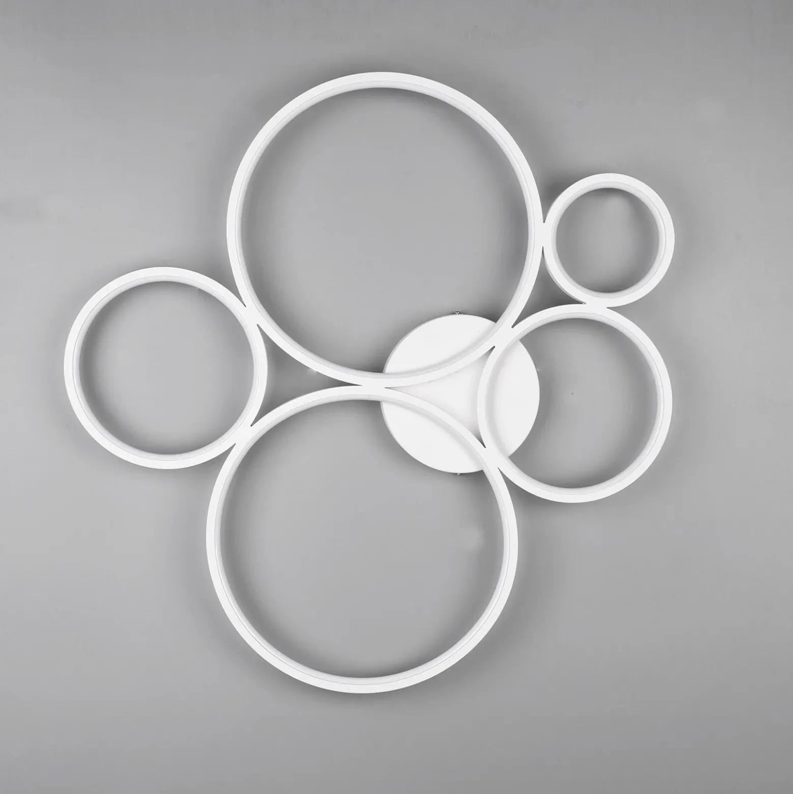 Plafón LED Rondo, blanco mate