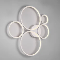 Plafón LED Rondo, blanco mate