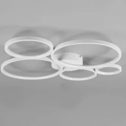 Plafón LED Rondo, blanco mate
