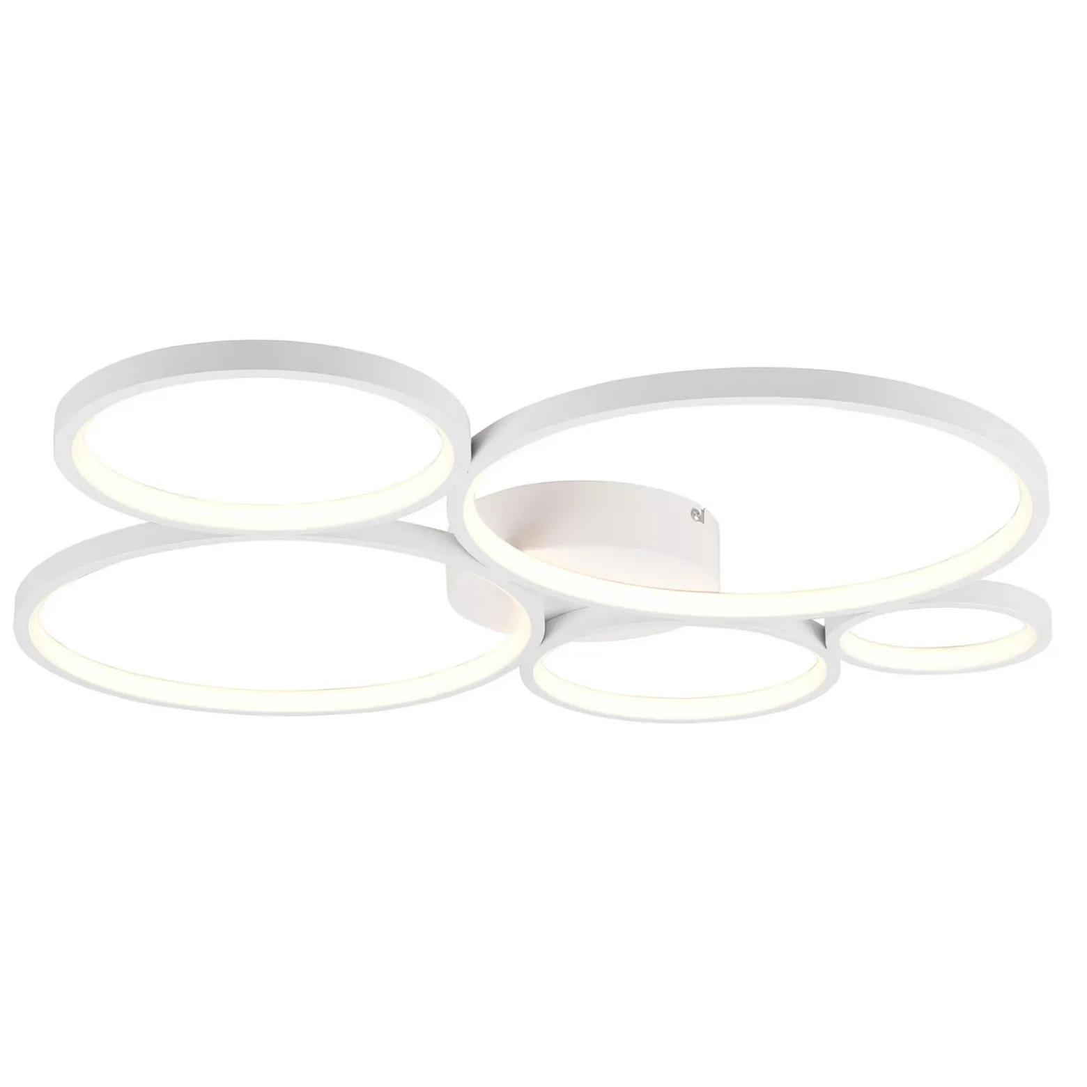 Plafón LED Rondo, blanco mate