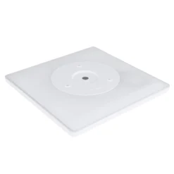 Plafón LED Sapana, angular, atenuable, blanco