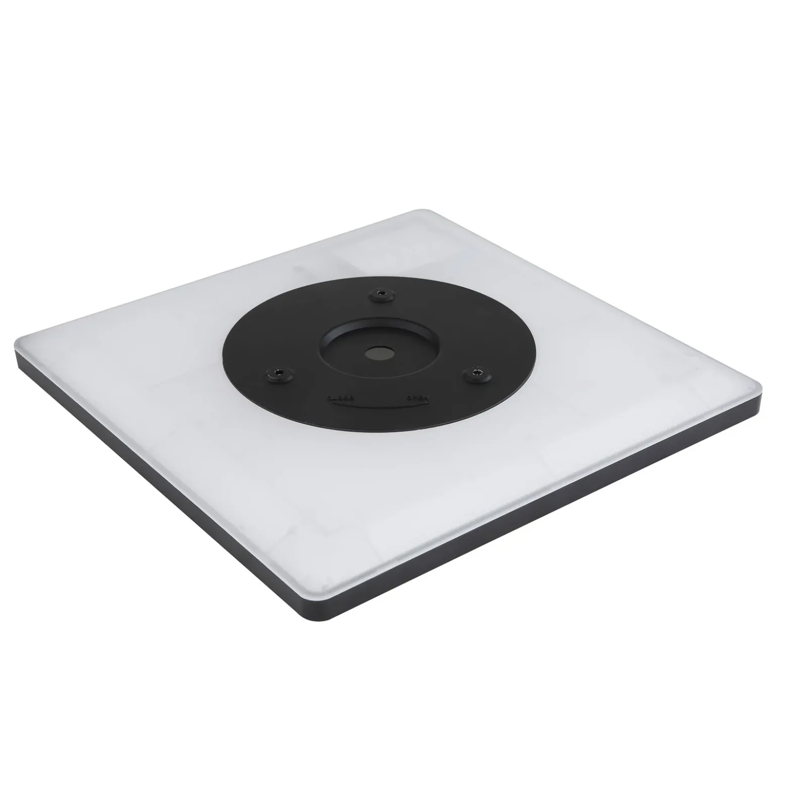 Plafón LED Sapana, angular, atenuable, negro