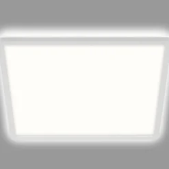 Plafón LED Slim, angular 42 x 42 cm