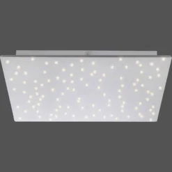 Plafón LED Sparkle CCT dim acero 45x45cm