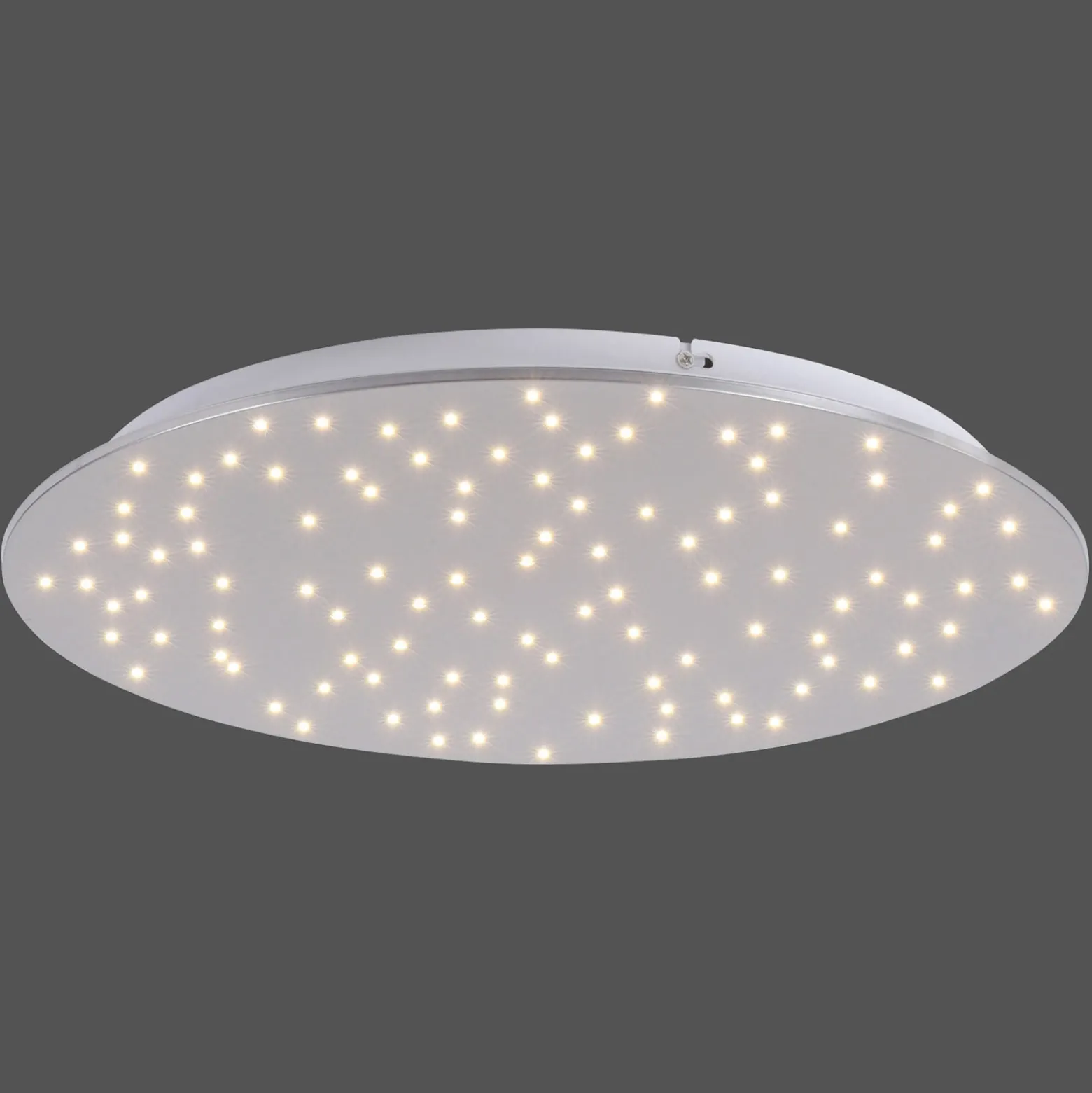 Plafón LED Sparkle CCT dim acero Ø 48cm