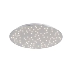 Plafón LED Sparkle CCT dim acero Ø 48cm