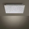 Plafón LED Sparkle CCT dim acero 45x45cm