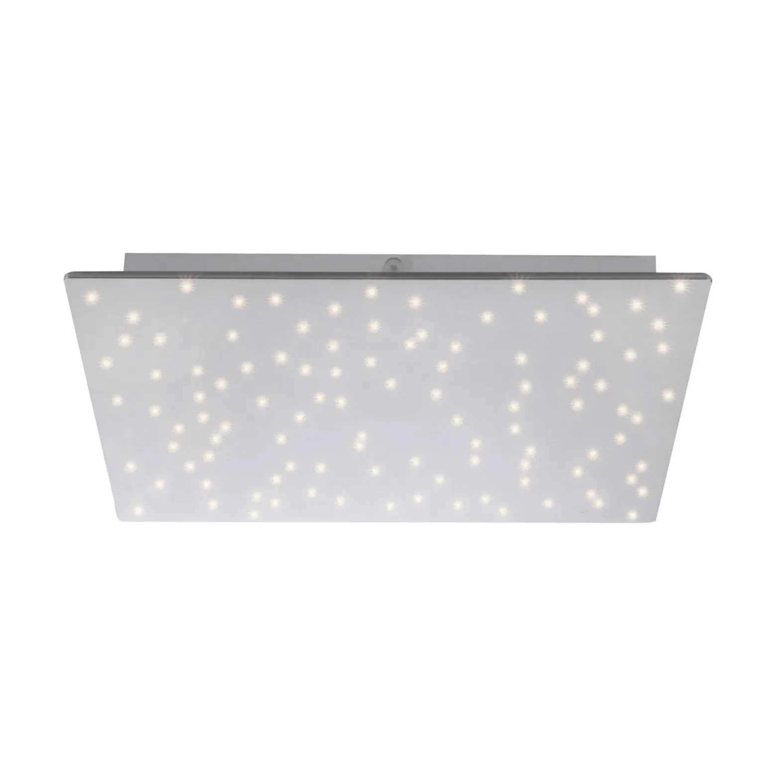 Plafón LED Sparkle CCT dim acero 45x45cm