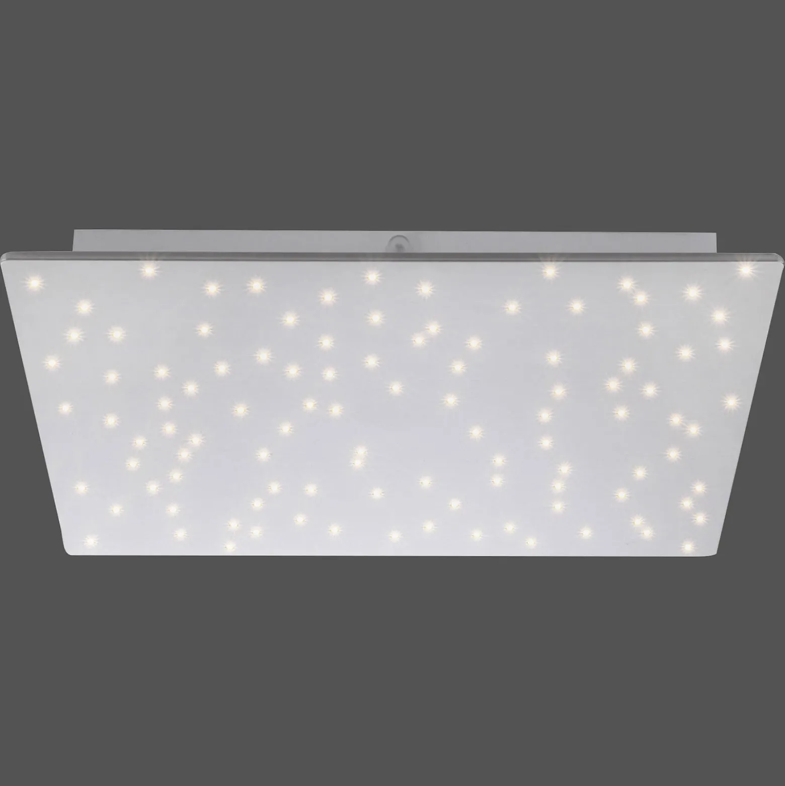 Plafón LED Sparkle CCT dim acero 45x45cm
