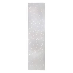 Plafón LED Sparkle CCT dim acero 100x45cm