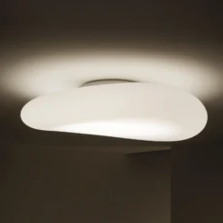 Plafón LED Stilnovo Mr. Magoo, fase, Ø52 cm