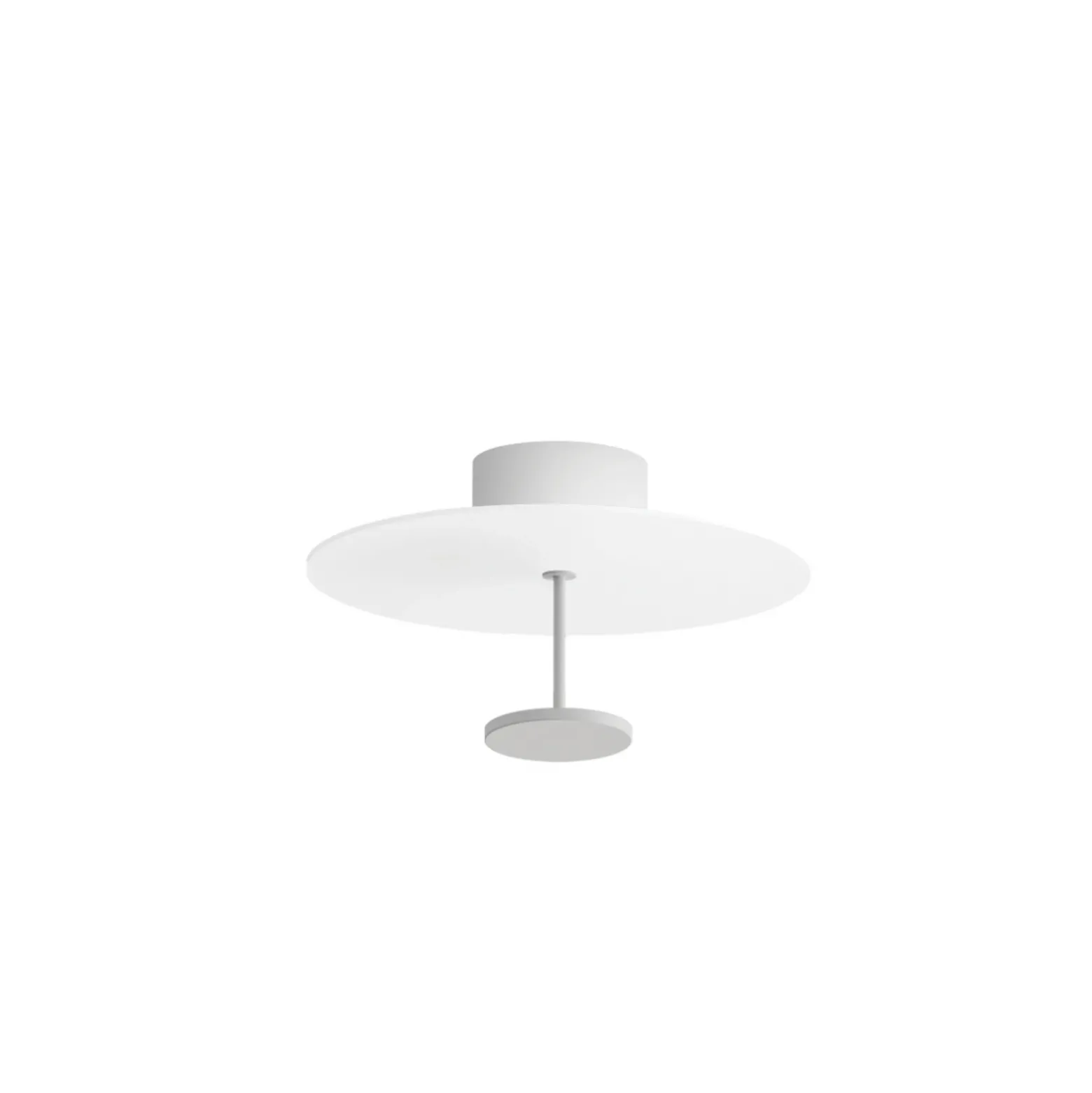 Plafón LED Stilo_S, blanca, Ø 35 cm