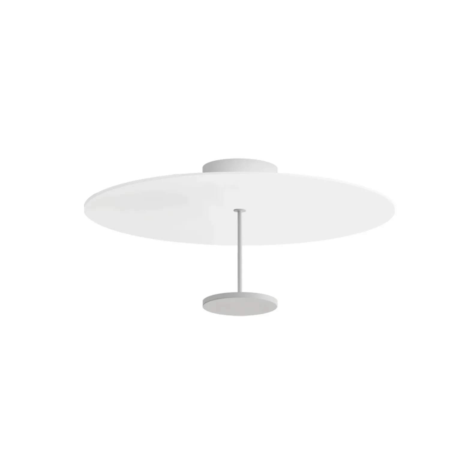Plafón LED Stilo_S, blanca, Ø 55 cm
