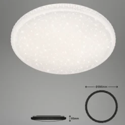 Plafón LED Style, control remoto