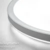 Plafón LED Tava A, CCT, Ø 29 cm, blanco, control remoto