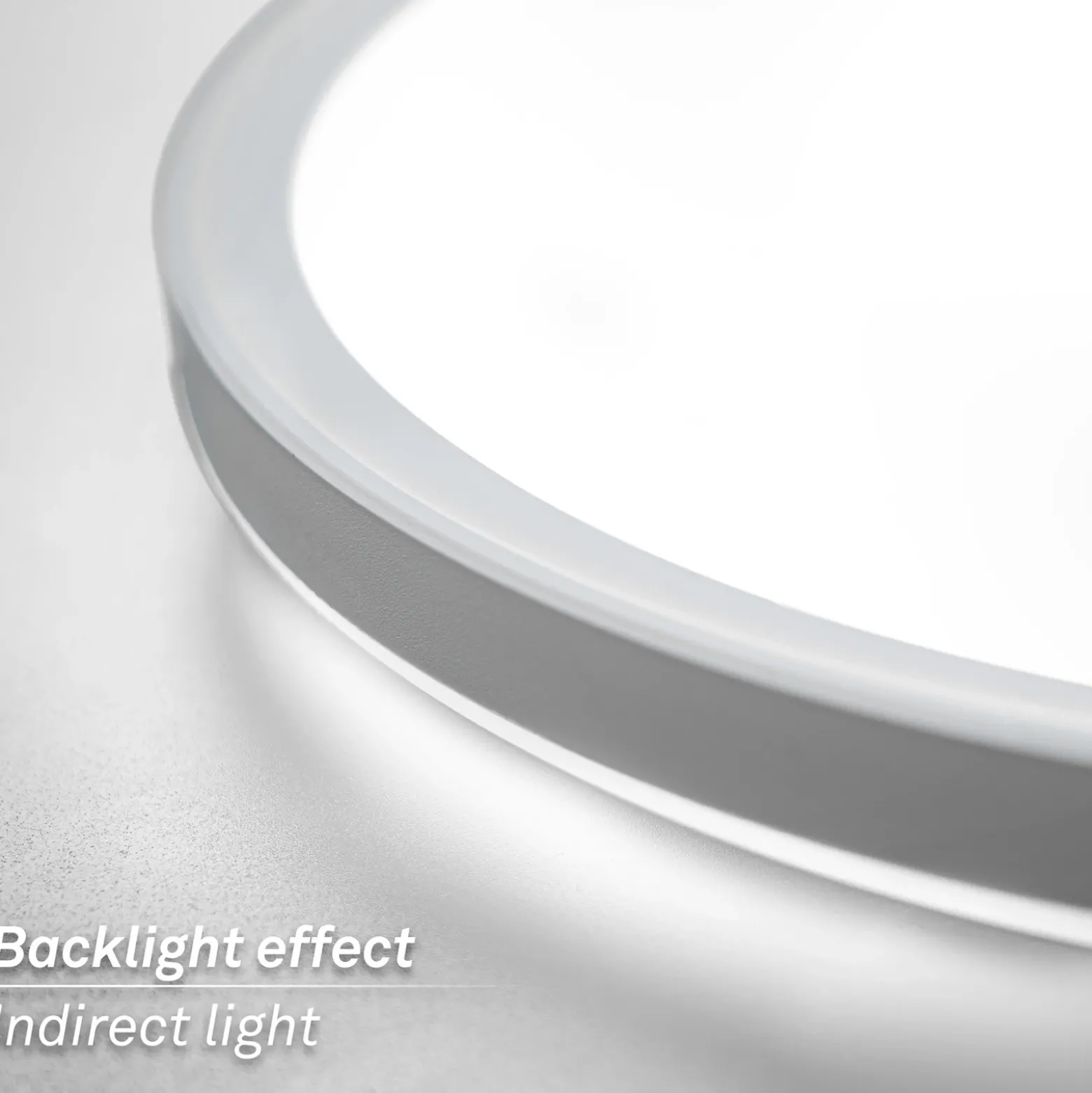 Plafón LED Tava A, CCT, Ø 29 cm, blanco, control remoto
