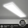 Plafón LED Tava, blanco, plástico, 98 cm, retroiluminación