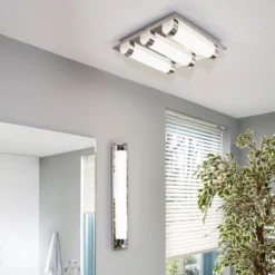 Plafón LED Tolorico, 57 cm de largo