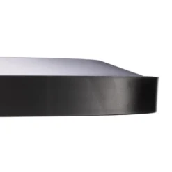 Plafón LED Tuco, negro, Ø 25 cm