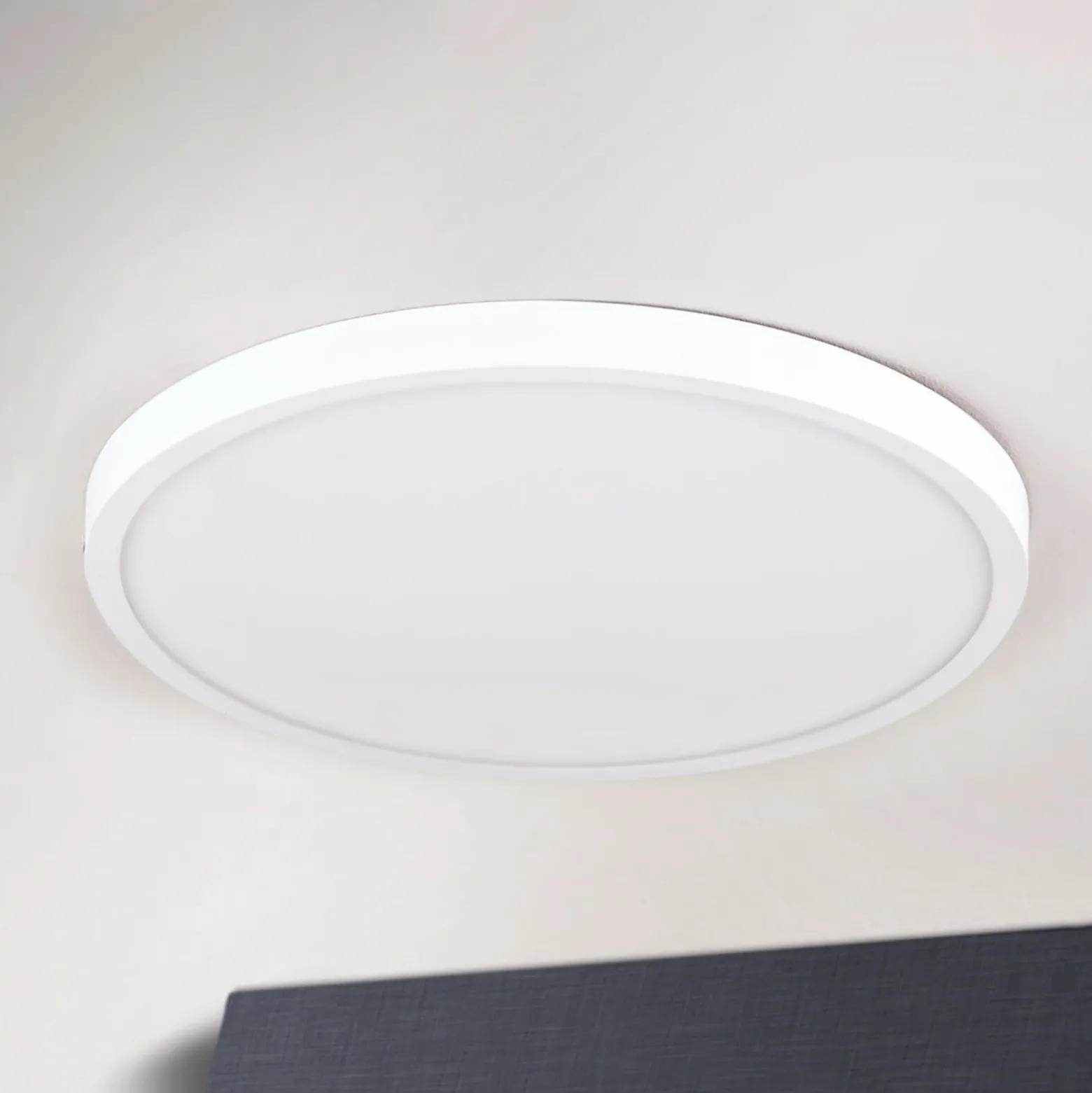 Plafón LED ultraplano Lero Ø 40 cm
