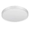 Plafón LED Varda, blanco, Ø 39 cm, control remoto